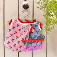 DOGS チェリーフリルニット　DOGS Cherry Frill Knit