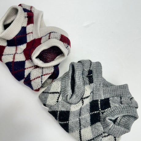 アーガイルニットベスト Argyle Knit Vest