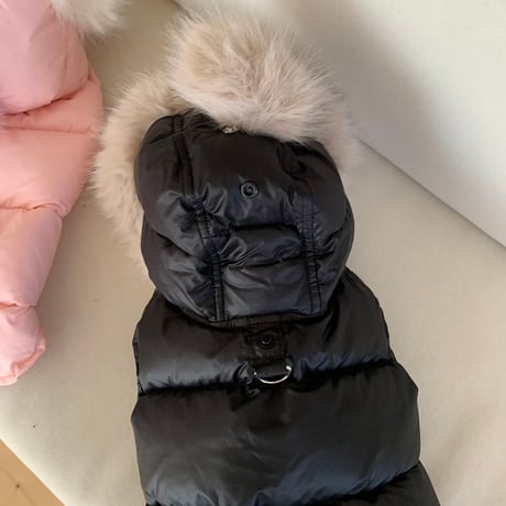 ファーフーディーベスト Fur Hooded Vest