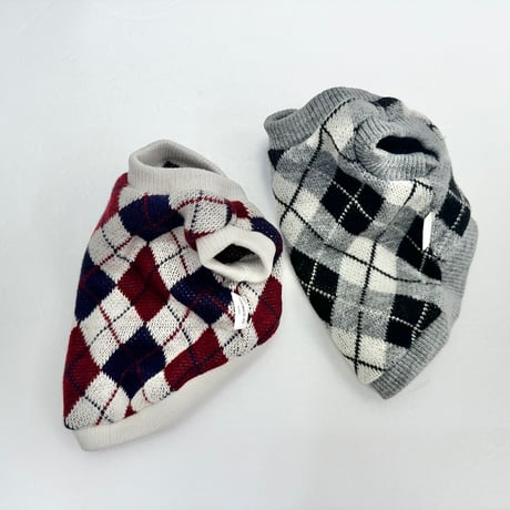 アーガイルニットベスト Argyle Knit Vest