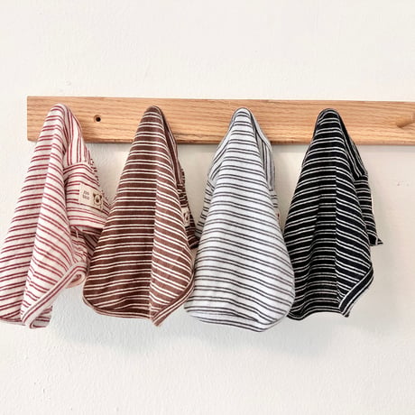 パイルボーダーTシャツ   Pile Border T-shirt