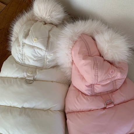 ファーフーディーベスト Fur Hooded Vest