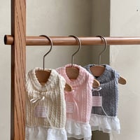 ケーブルレースベスト Cable Lace Vest