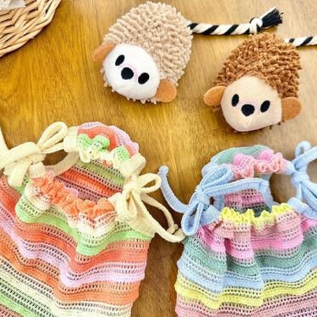 パステルボーダーキャミ  Pastel Border Cami