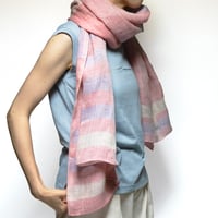 HAORI  stole  /   pink