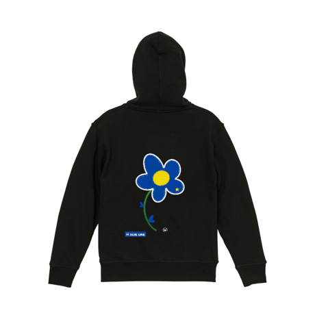 FLOWER ZIP-UP HOODIE