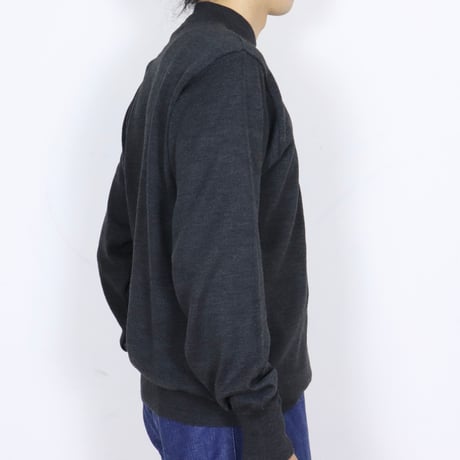 Italian Vintage Mock Neck Knit 1980s.