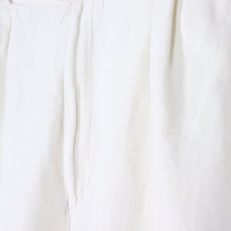 Euro Vintage Linen 2-Tuck Trousers 1980s