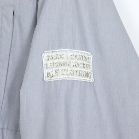 Euro Vintage Contrast Collar Leisure Blouson 1980s