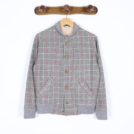 Italian Vintage Knit Blouson 1970s.