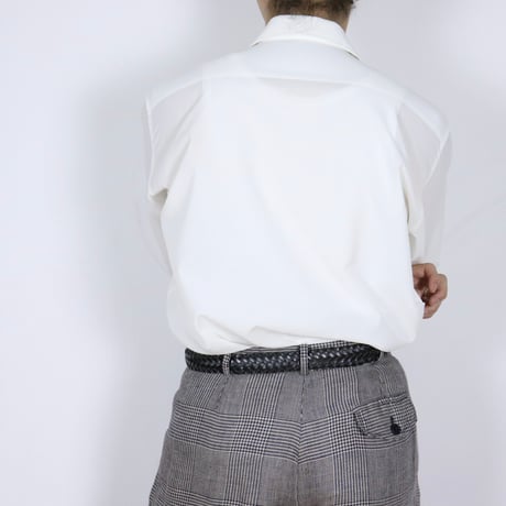 Italian Vintage Basic White Shirts 1980s