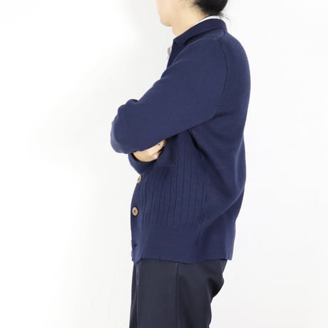 German Vintage Buttoned Knit Jacket 1980s