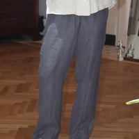 US Vintage Linen Easy Pants 00s