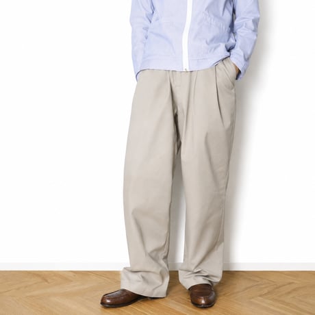W30 2-Tuck Chino Trousers 031