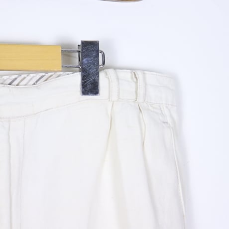 Euro Vintage Linen 2-Tuck Trousers 1980s