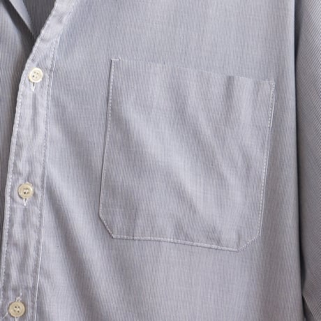 Euro Vintage Old Label Pin Stripe Shirts 1970s