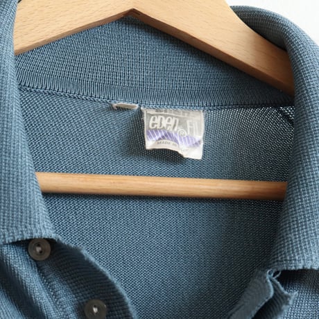 Italian Vintage "SKY" Knit Polo Shirts 1980s