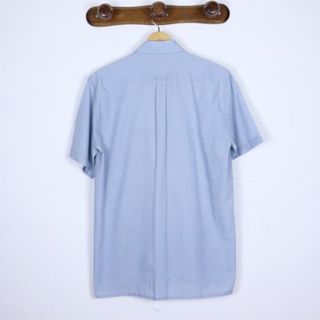 French Vintage Pastel Blue BD S/S Shirts 1980s