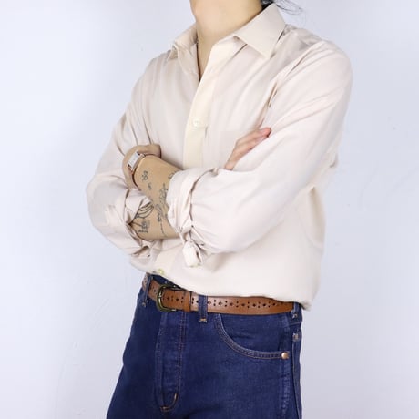 French Vintage "Boston Paris" Dress Shirt 1980-90s