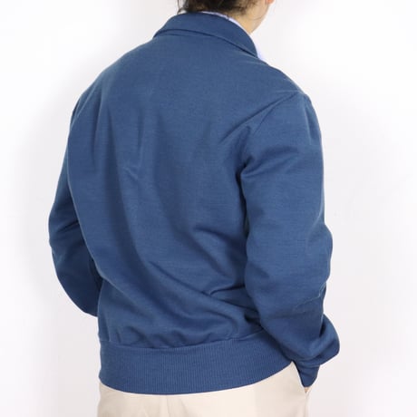 UK Vintage Zip-Up Knit Jacket 1970s