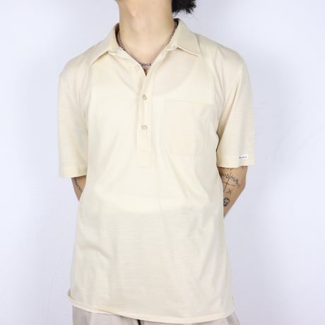 French Vintage "Guy Laroche" Knit Polo Shirt 1980s