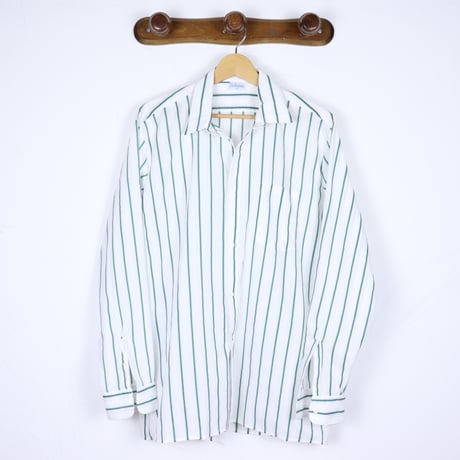 Euro Vintage Stripe Dress Shirts 1980s-90s
