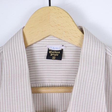 German Vintage Micro Check Shirts 1980s