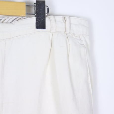 Euro Vintage Linen 2-Tuck Trousers 1980s