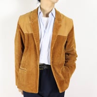 French Vintage Corduroy Panel Jacket 1980s