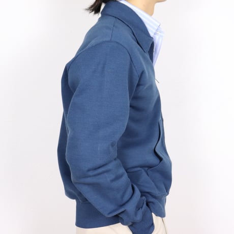UK Vintage Zip-Up Knit Jacket 1970s