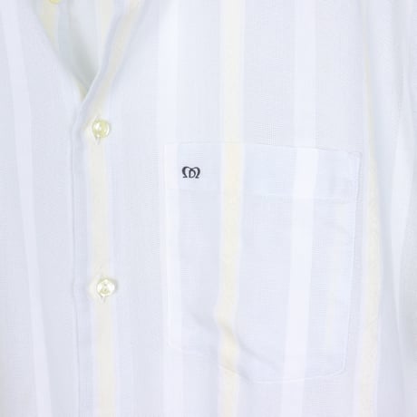 French Vinage Button Down S/S Shirt 1980s