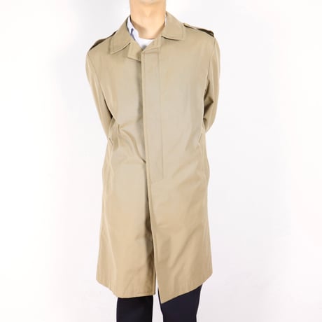 French Vintage 1970s Single Breasted Coat 1970s