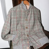 Italian Vintage Knit Blouson 1970s.