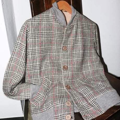 Italian Vintage Knit Blouson 1970s.