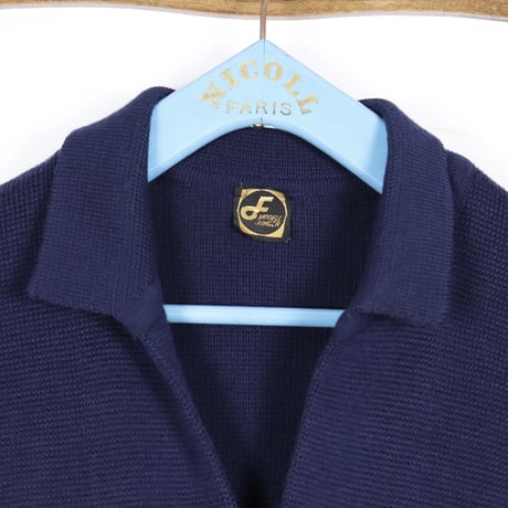 German Vintage Buttoned Knit Jacket 1980s
