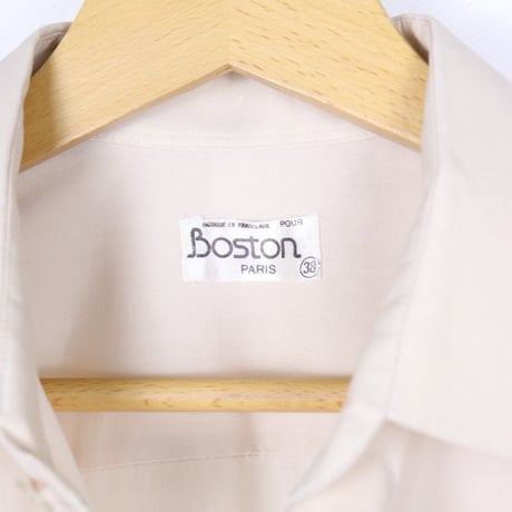 French Vintage "Boston Paris" Dress Shirt 1980-90s