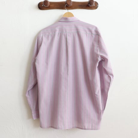 Euro Vintage Mulch Stripe Dress Shirts 1980s-90s