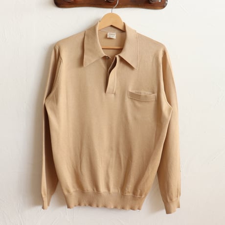 Euro Vintage "GOLD" Knit Polo Shirts 1990s