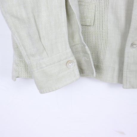 Italian Vintage "PANCALDI & B" Open Collar Shirts 1970-80s