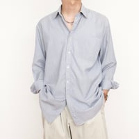 Euro Vintage Old Label Pin Stripe Shirts 1970s