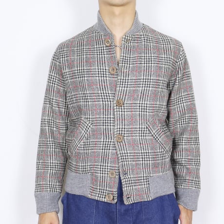 Italian Vintage Knit Blouson 1970s.