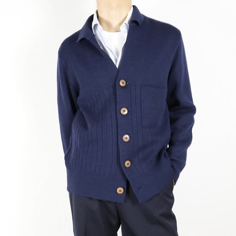 German Vintage Buttoned Knit Jacket 1980s