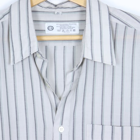 Euro Vintage Stripe Dress Shirts 1970s
