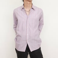 Euro Vintage Mulch Stripe Dress Shirts 1980s-90s