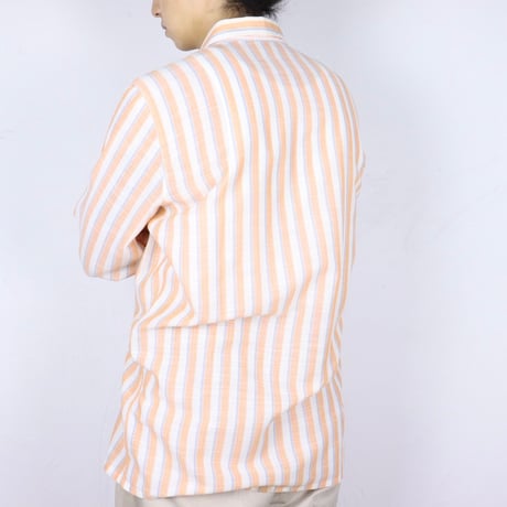 UK Vintage Button Down Stripe Shirt 1980s