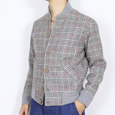 Italian Vintage Knit Blouson 1970s.