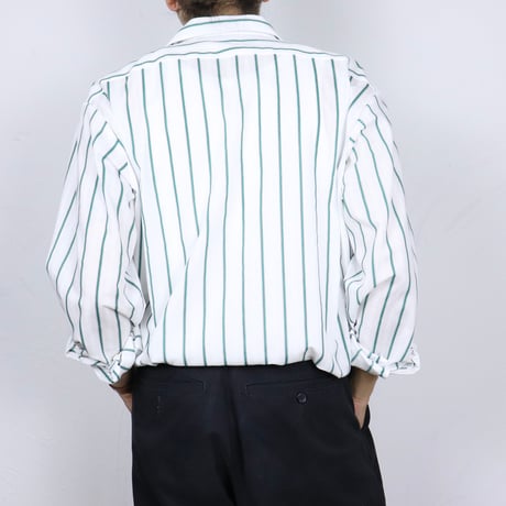 Euro Vintage Stripe Dress Shirts 1980s-90s