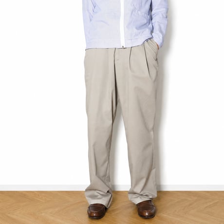 W30 2-Tuck Chino Trousers 031