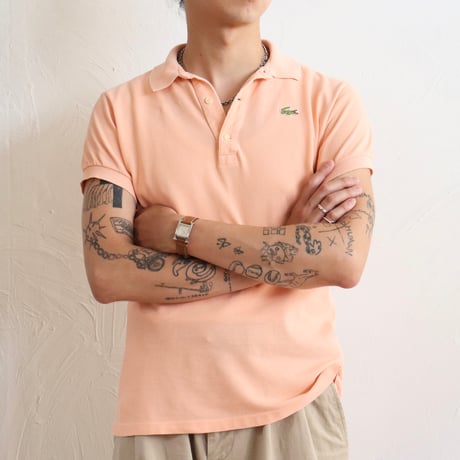 French Vintage Lacoste Polo Shirts 1980s