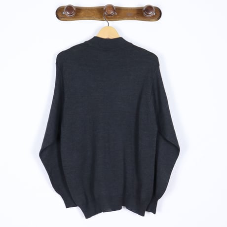 Italian Vintage Mock Neck Knit 1980s.